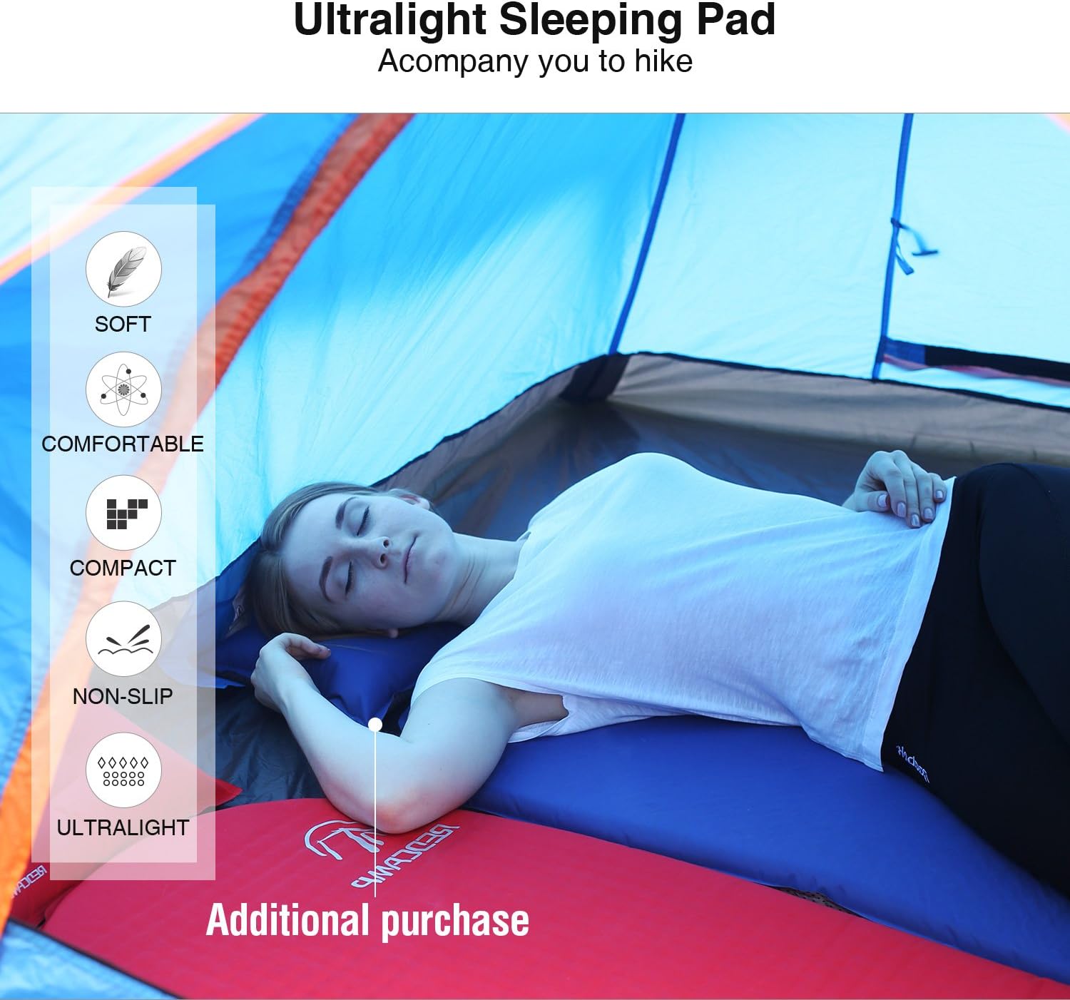 redcamp self inflating sleeping pad