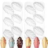 Silicone Madeleine Mold Pan Set of 2, Shell Shape Baking | 8-Cavity per Mold, 22.3 x 11.8 cm, Non-Stick Surface, For Chocolate &amp; Cookies, Flexible Release