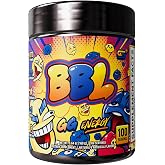 Gamer Supps GG Energy - BBL by Clooless (100 Servings) - Keto Friendly Gaming Energy and Nootropic Blend, Sugar Free + Caffeine + Vitamins + Immune Support, Powder Drink