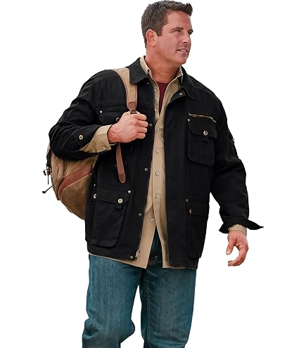 Boulder Creek 9 Pocket Twill Utility Vest | Men's Big & Tall Tall