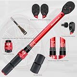 ATsafepro 3/8 inch Drive Torque Wrench Set 5-60 Nm with Adapters view 3