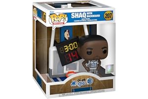 Funko Pop! Deluxe: Magic - Shaquille O'Neal - Shaq with Backboard - Shaquille O'Neal - Collectable Vinyl Figure - Gift Idea - Official Merchandise - Toys for Kids & Adults - Sports Fans