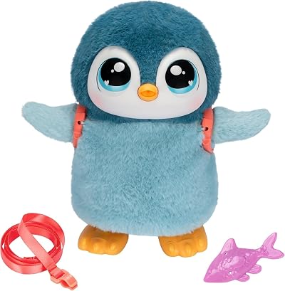 Little Live Pets My Walking Penguin Waddles Interactive Toy 25+ Sounds Walks