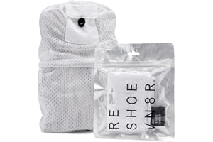 Reshoevn8r Sneaker Laundry Bag for Washing Machine - Mesh Washing Dual Lace Locking System - Shoe Cleaning Bag Compatible with All Sneakers Including Nike, Jordan, Adidas & Yeezy