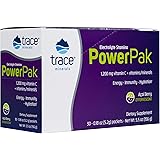 Trace Minerals – Power Pak (Acai Berry) | Electrolyte Powder Packets with Vitamin C & Zinc | Powerful Hydration, Immune, Stam