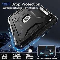 TIMISM iPad 9th Generation Case, iPad 8th/7th