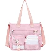 Phaoullzon Crossbody Cute Bag for Teens Kawaii Messenger Purse Nylon Shoulder Tote Bags
