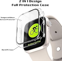 2 Pack Case for Apple Watch 40mm SE Series 6/5/4/SE