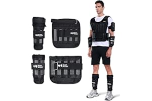 BeatBoost Ankle Wrist Weights 4lb/10lb/15lb/20lb/25lb Adjustable Leg Arm Weights for Men Walking Pilates Exercise Workout Gym Aerobics