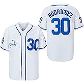 Men's #30 Sandlot Benny The Jet Rodriguez Movie Baseball Jersey Stitched Christmas Summer S-3XL