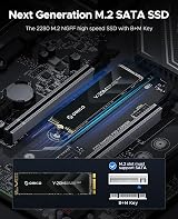 ORICO M.2 2280 SATA SSD B+M Key 128GB NGFF Internal Drive view 2