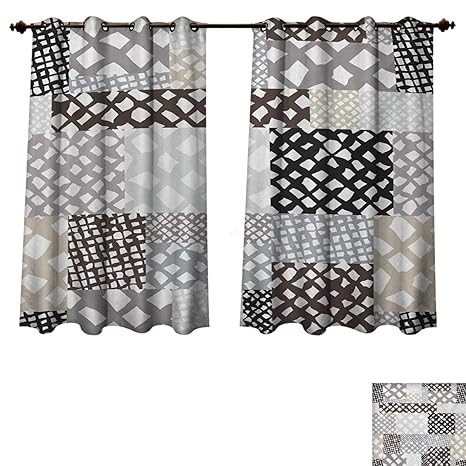 Amazon Com Rupperttextile Retro Blackout Curtains Panels For