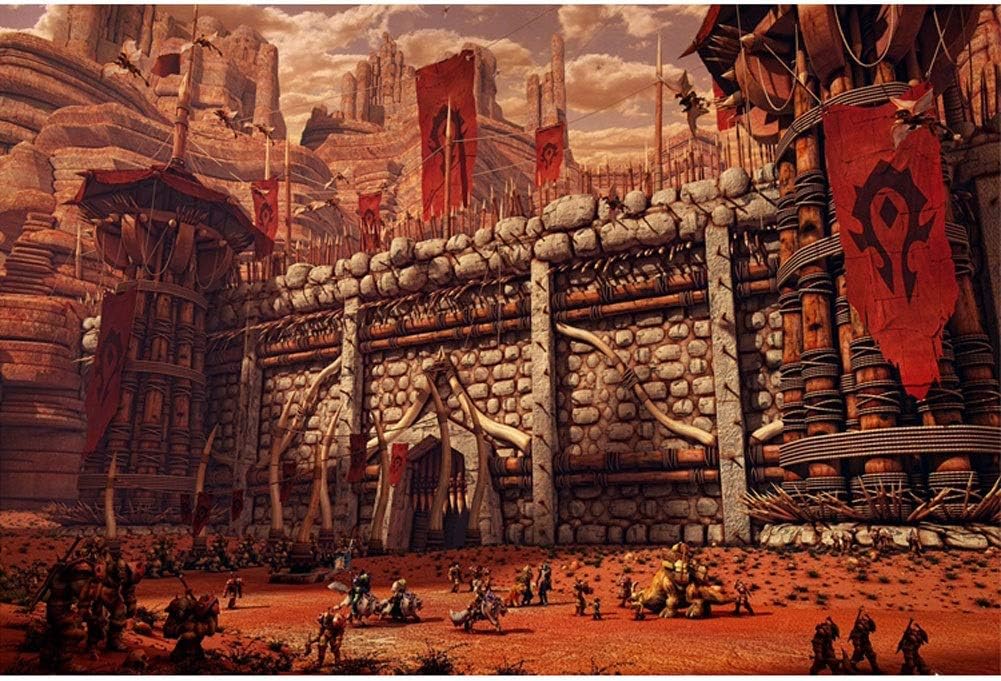 World of Warcraft Puzzles 300/500/1000 Pieces for Adults Wooden Game