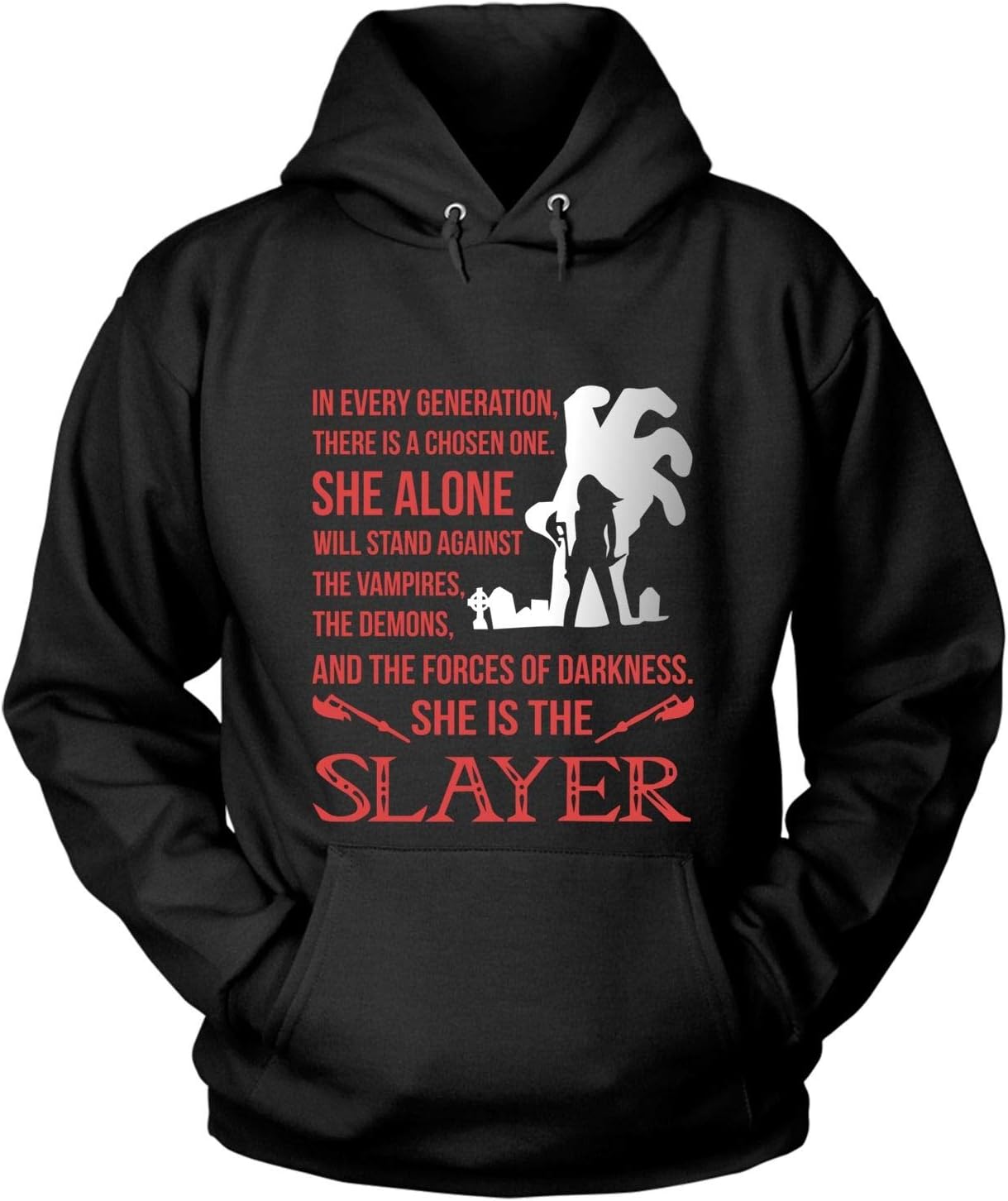 She is The Slayer T Shirt, Buffy The Vampire Slayer T Shirt - Hoodie