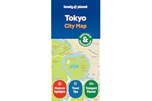 Lonely Planet Tokyo City Map 2 2nd Ed.: Durable, Waterproof, Easy-Fold Planning Map with Attractions & Walking Tours