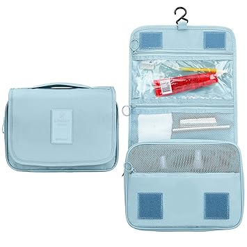 hanging toiletry organizer