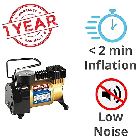 Blackcat Tyre Inflator Heavy Duty for Cars & SUVs - Hercules