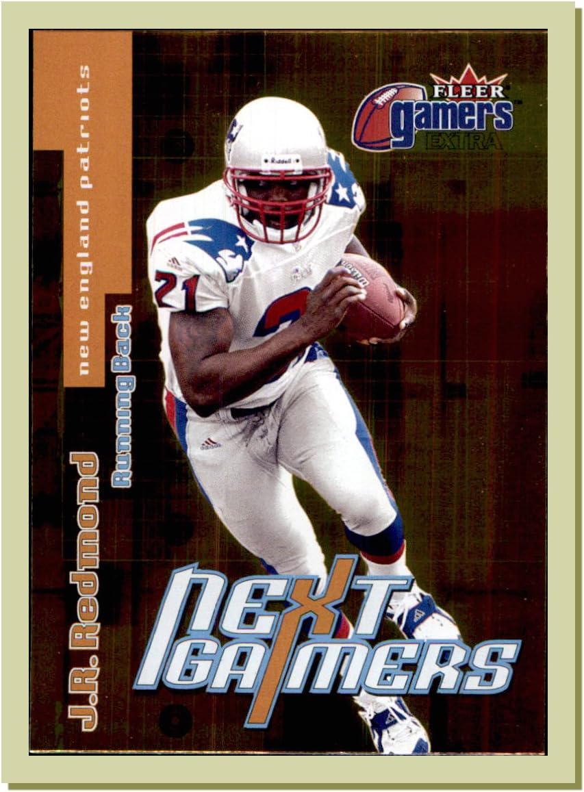 2000 Fleer Gamers Extra 126 J R Redmond New England Patriots Arizona State Sun Devils At Amazon S Sports Collectibles Store