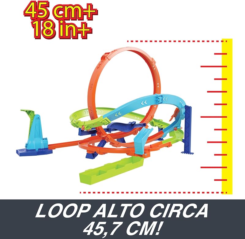 Sfida del Ciclone Set Pista e Macchinina