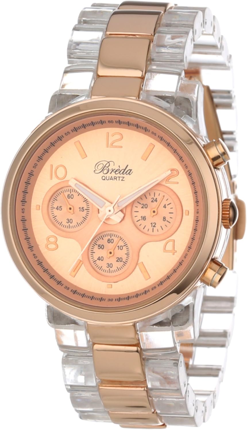 Breda Women's 2310ClearRoseGold Dakota RoseGold And Clear