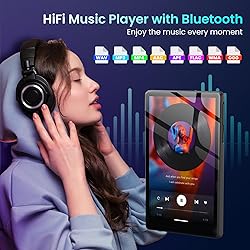 MP3 Player 64GB with Bluetooth and WiFi, HiFi
