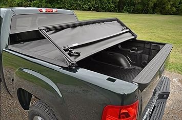 Amazon Com Hs Power Tri Fold Soft Tonneau Cover 16x Led Lights 95 04 Tacoma 89 94 Pickup 6 72 Bed Automotive