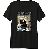 Bleach Ichigo with Waves Anime Premium Tri-blend T-Shirt