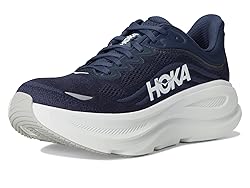 Hoka Men's Bondi 9 Sneaker, Varsity Navy/White, 16
