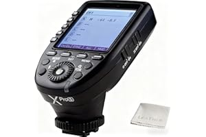 Godox XPro-S Compatible for Sony TTL Wireless Flash Transmitter Trigger 1/8000s HSS TTL-Convert-Manual Function Large LCD Screen Slanted Design 11 Customizable Functions 5 Dedicated Group Buttons