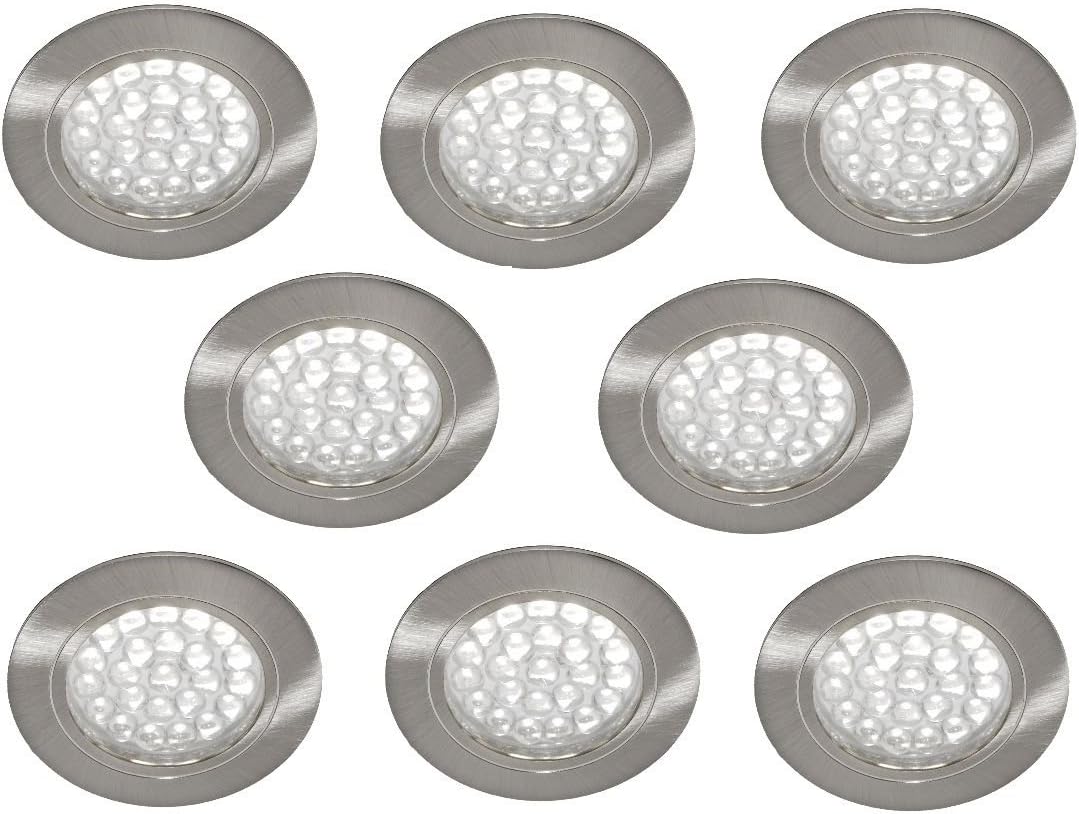 Lighting Innovations 8 X 12V LED RECESSED DOWNLIGHT CAMPERVAN CARAVAN