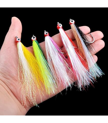 Lot de 24 leurres de pêche à la mouche, à la truite et au saumon