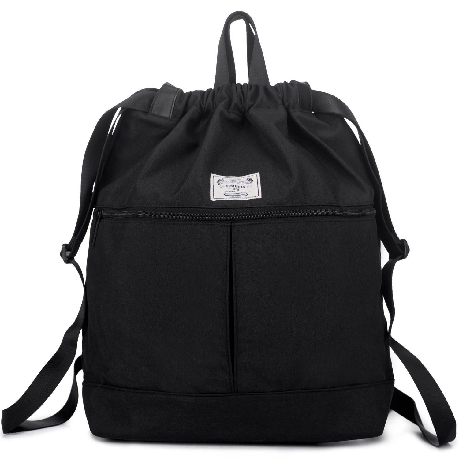 Graphy Waterproof Drawstring Gym Backpack Sport Bag Lightweight Sackpack Gymsack for Men and