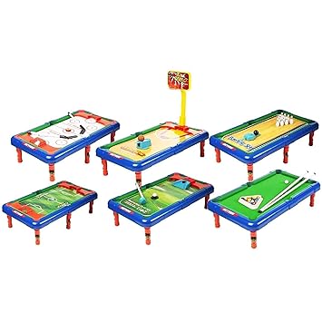 6-in-1 Action Table Top Game