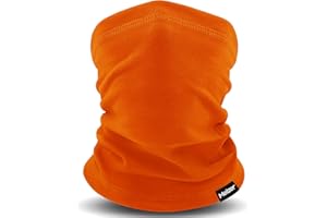 Meilzer Kids Neck Gaiter Warmer Winter - Protective Face Covering Scarf for Boys & Girls Fleece Windproof Suitable for Skiing