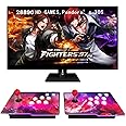 【28700 Games in 1】 3D Pandora's Box Console, Separate 2 in 1 Classic Arcade Game Console, Support PC, Projector, TV, 4 Players, 1280X720 Full HD,Search/Hide/Save/Load/Pause Games, Favorite List