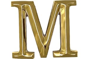 MICHAEL HEALY Monogram Letter M Door Knocker - Brass
