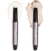 Julep Eyeshadow 101 Crème-to-Powder Eyeshadow Stick Duo, Pearl Shimmer & Snowfall Matte