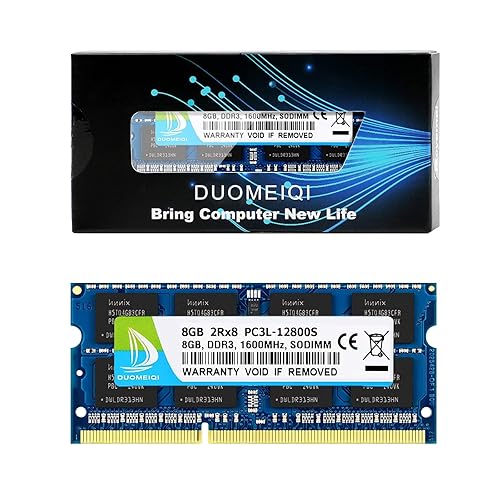Barrette Mémoire DDR3 4Go 1600MHz PC3-12800 SO-DIMM 204 Pins - Qumox