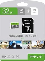 PNY Elite 32GB microSDHC Class 10 UHS-I U1 100MB/s with SD Adapter view 2