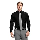 IZOD Men's Dress Shirt Regular Fit Long Sleeve
