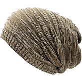 RW Rasta Stretch Long Beanie Hats (Khaki Multi)