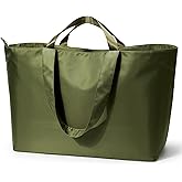 KALIDI 60L Extra Large Duffle Bag, Beach Tote Zipper Utility Oversized Weekender Carrier Travel Shopping Reusable Grocery Bag