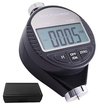 0 ~ 100HA, Kauçuk Lastik Kıyısı A Dijital Sertlik Ölçer Durometre Sertlik Test Cihazı