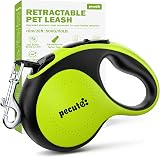 Pecute Retractable Dog Leash 8m with Poo Bag Holder 50kg 360° view 1