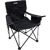 ALPS Mountaineering King Kong Camping Chairs for Adults with Mesh Cup Holders and Pockets, Built Durable and Reliable with Compact Foldable Steel Frame