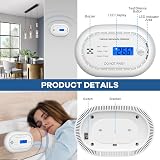 XINDUM Wireless Interlinked Smoke Alarm Bundle with CO & Heat Detectors view 2