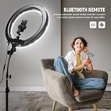 NEEWER Ring Light Kit 18/45cm 55W 5600K Dimmable with Stand Carry Bag view 5