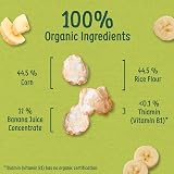 Organix Banana Puffcorn Organic Toddler Snack 12+ Months 4 x 10 g Bags (3 Packs) view 2
