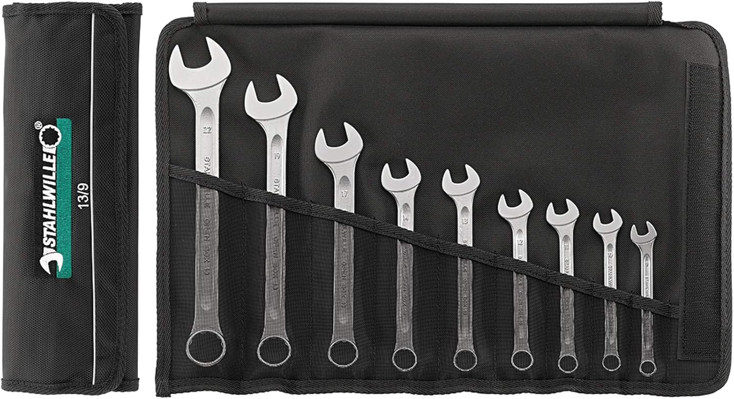 Stahlwille 96400801 13/13A Open-Box Combination Spanner, 13/9 Size, Colour