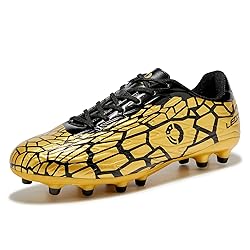LEOCI Men's Soccer Cleats Women's Football Shoes
